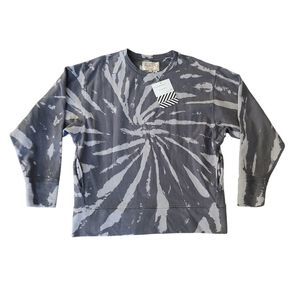 Sandrine Rose Free People Swestshirt Women's L Tie Dye The Virgin Label NWT